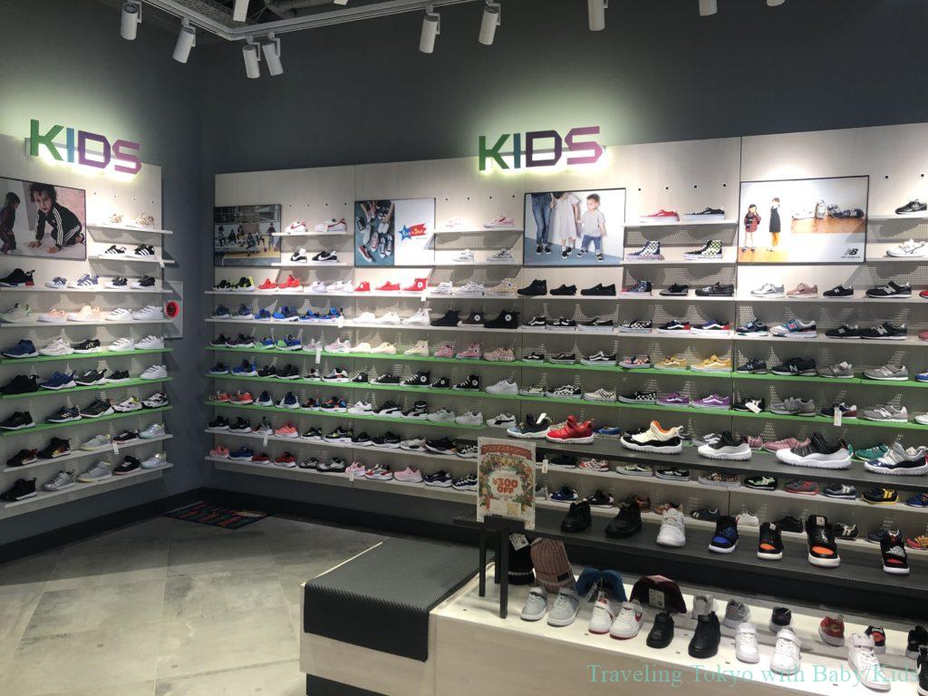 asics kids ginza