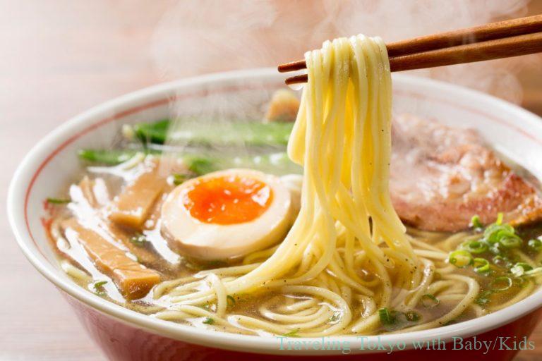 4 best Japanese Ramennoodle store for family in Ginza area, Tokyo